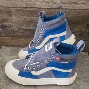 New Vans SK8-HI MTE 2.0 DX Blue Gray Water Resistant Sneakers